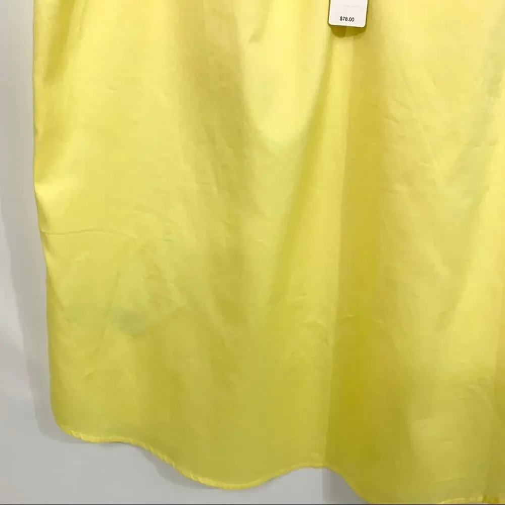 J. Crew Oxford Sleeveless Bow Tie Blouse Top Style G4903 NWT